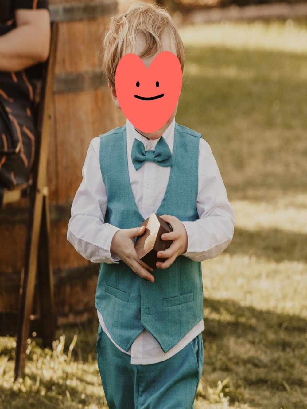 Boy's Teal Suit 3T